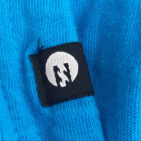 BILLABONG striped hoodie striped color blocked side and chest 100% cotton knit M - Picture 8 of 12